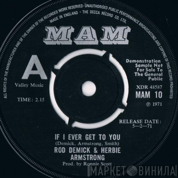 Herbie Armstrong, Rod Demick - If I Ever Get To You