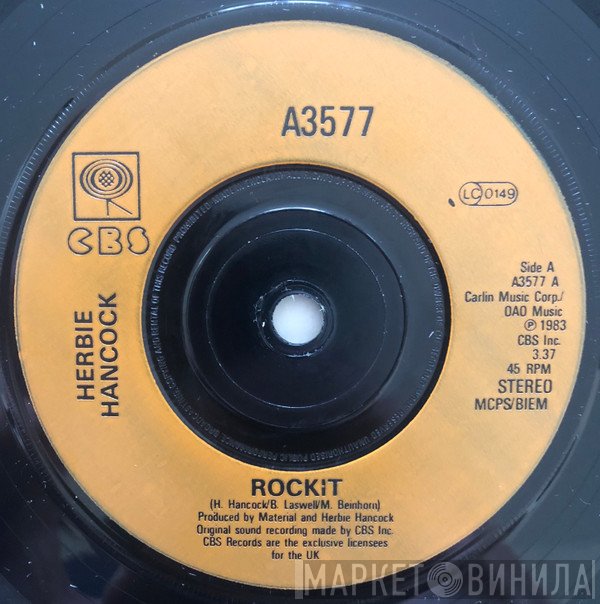 Herbie Hancock  - Rockit b/w Rough