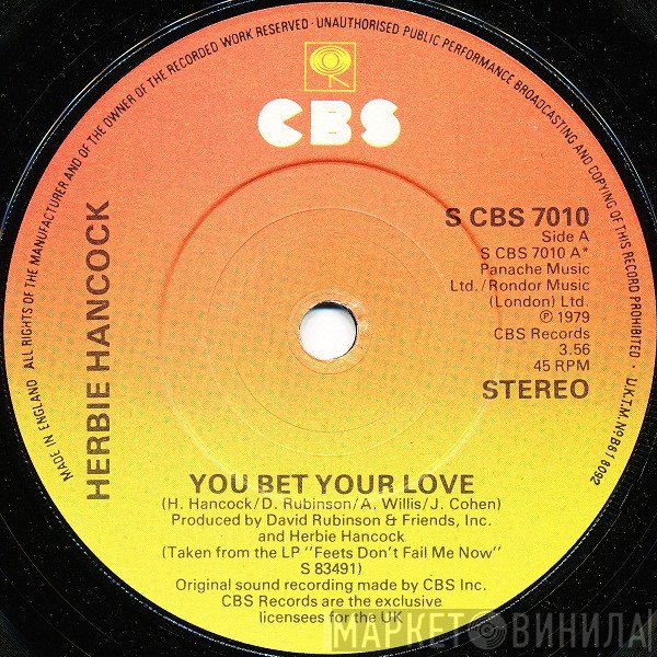 Herbie Hancock - You Bet Your Love