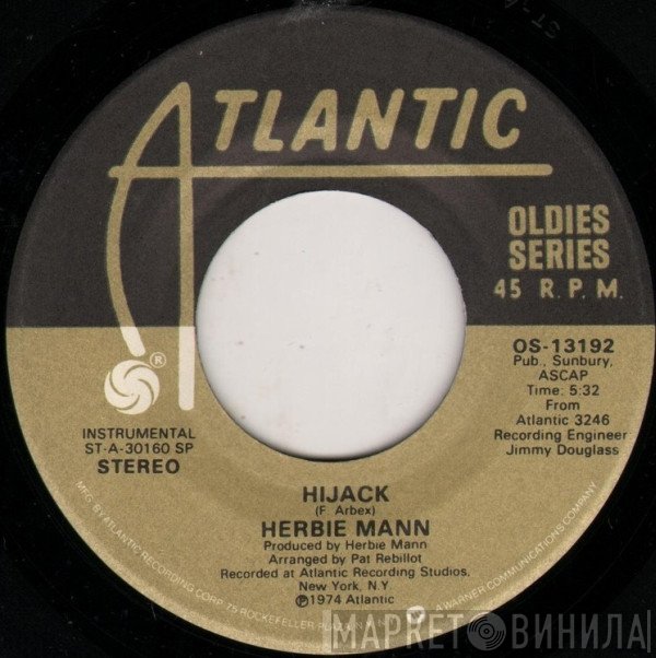 Herbie Mann  - Hijack / Waterbed