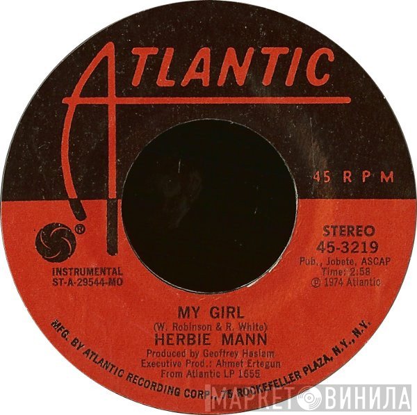 Herbie Mann  - My Girl / Rivers Of Babylon