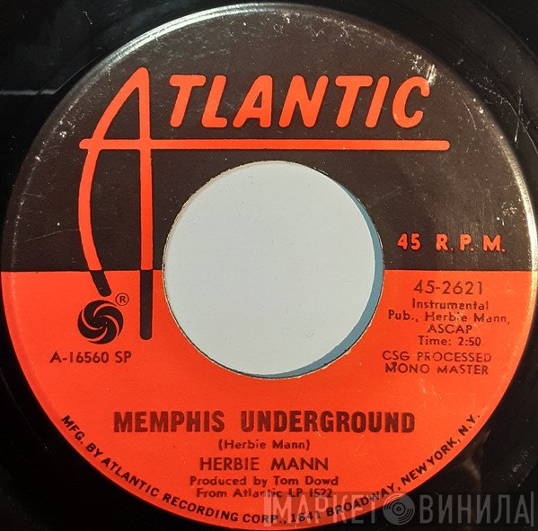 Herbie Mann - Memphis Underground / New Orleans