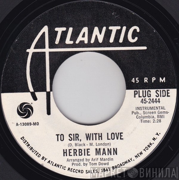Herbie Mann - To Sir, With Love