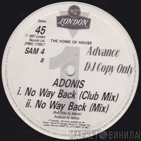 Hercules, Mr. Fingers, Adonis - No Way Back / 7 Ways To Jack / Can You Feel It