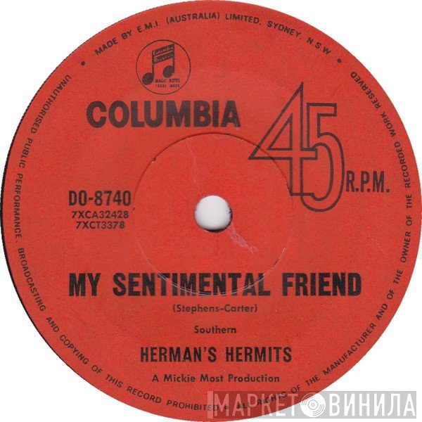 Herman's Hermits - My Sentimental Friend