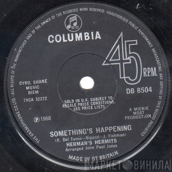 Herman's Hermits - Something's Happening