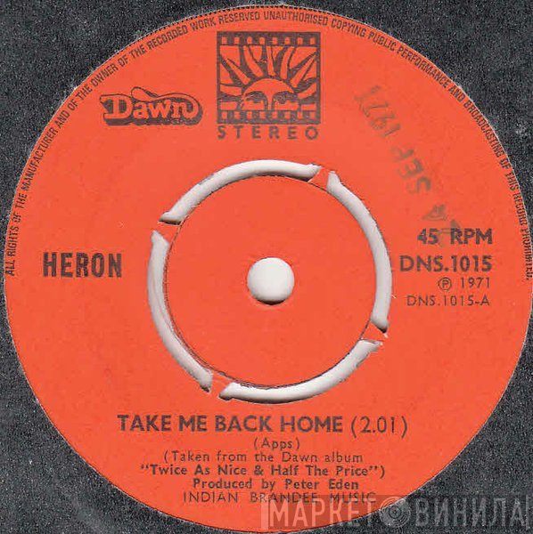 Heron - Take Me Back Home