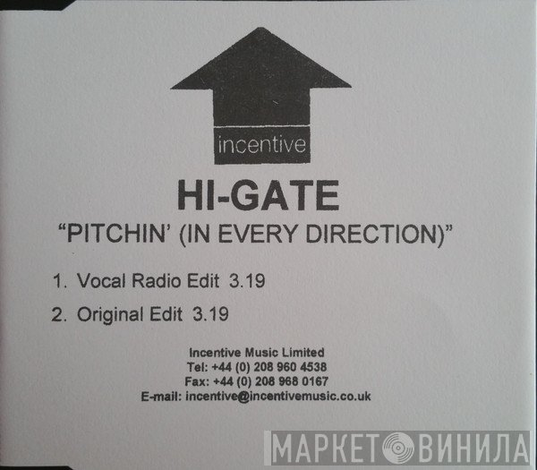 Hi-Gate  - Pitchin' (In Every Direction)