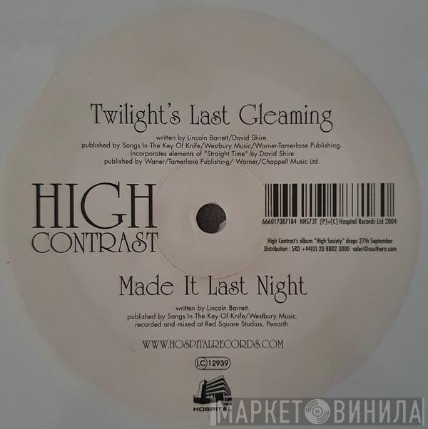 High Contrast - Twilight's Last Gleaming