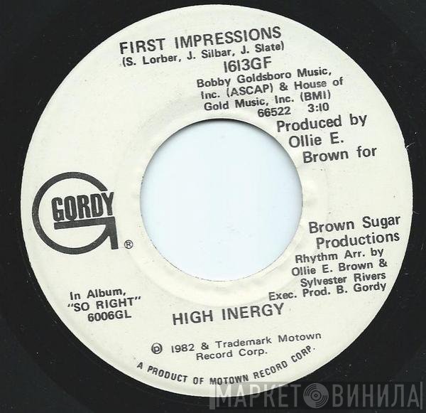 High Inergy - First Impressions