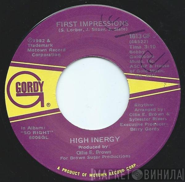 High Inergy - First Impressions