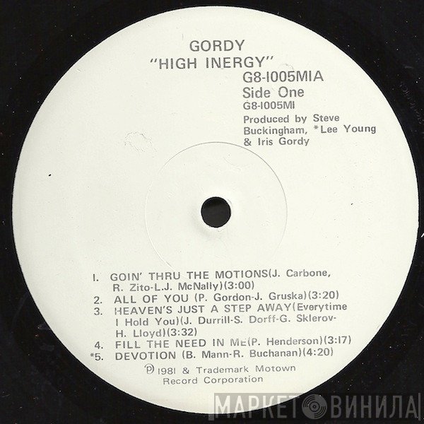 High Inergy  - High Inergy