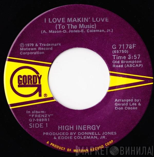 High Inergy - I Love Makin' Love (To The Music)