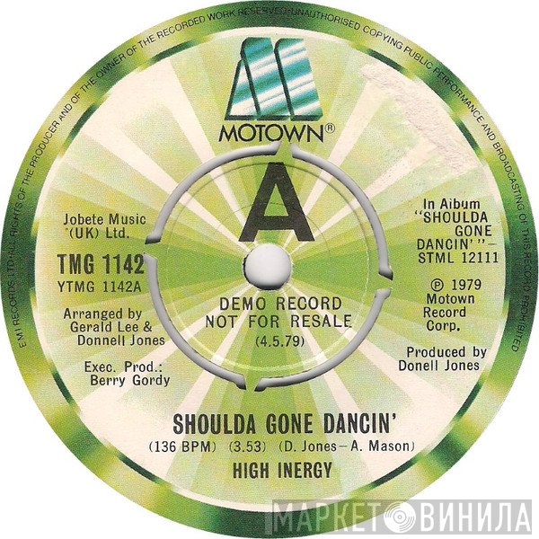 High Inergy - Shoulda Gone Dancin'