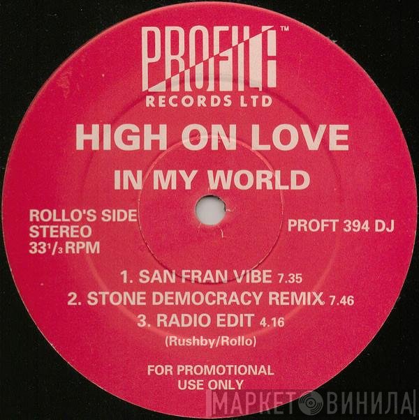 High On Love - In My World