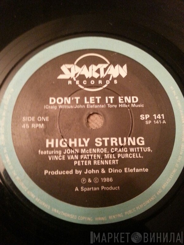 Highly Strung  - Don't Let It End