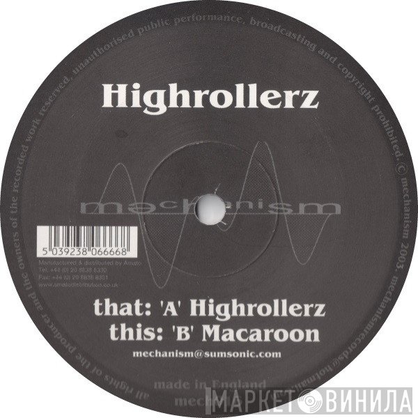 Highrollerz - Highrollerz / Macaroon
