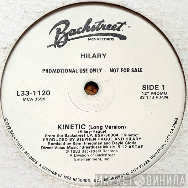 Hilary  - Kinetic