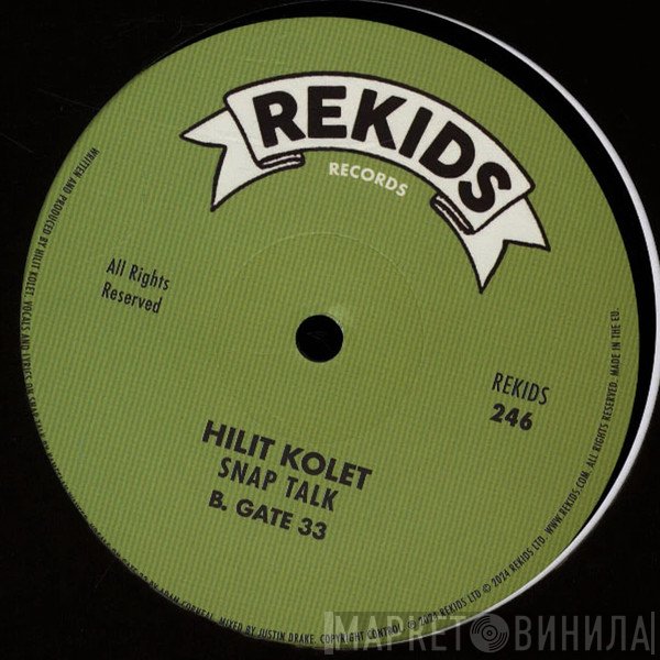 Hilit Kolet - Snap Talk