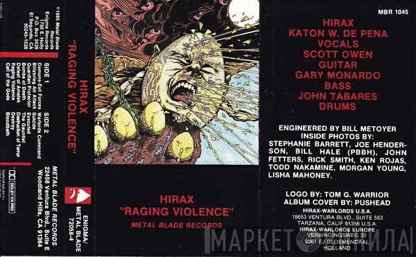 Hirax  - Raging Violence