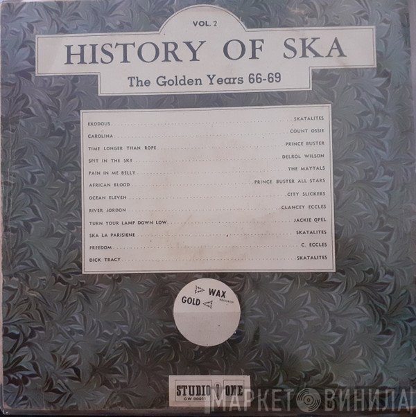  - History Of Ska Vol. 2 - The Golden Years 66-69
