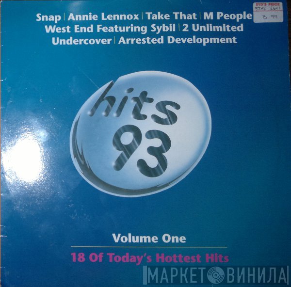  - Hits 93 Volume One