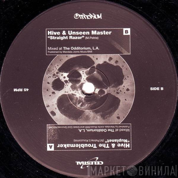 Hive, The Troublemaker & Unseen Master  - Nuplanet / Straight Razor