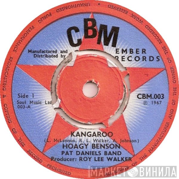Hoagy Benson, Pat Daniels Band - Kangaroo