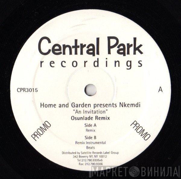Home & Garden, Nkemdi Amadiume - An Invitation (Osunlade Remix)