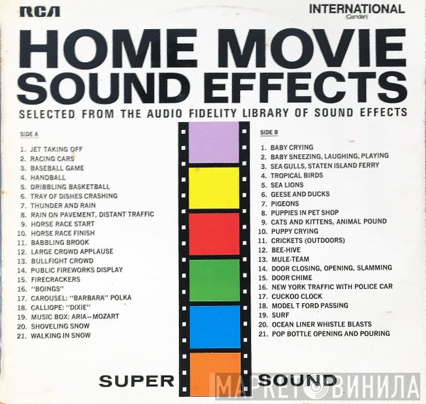  - Home Movie Sound Effects