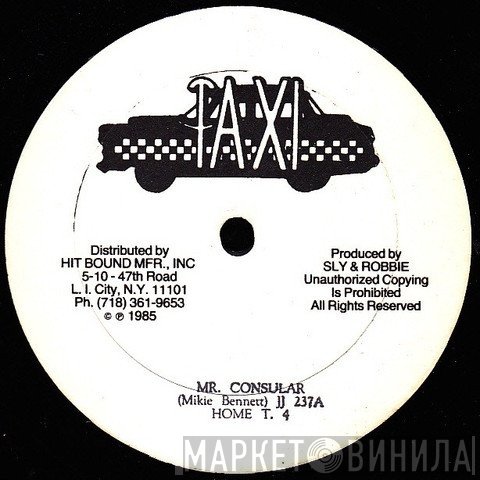 Home T  - Mr. Consular