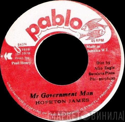 Hopeton James - Mr Government Man