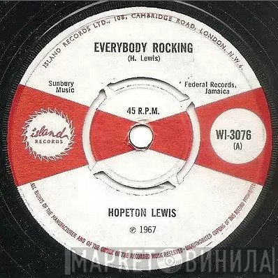 Hopeton Lewis  - Everybody Rocking /  Stars Shining So Bright