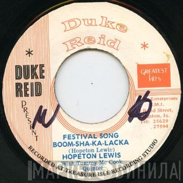 Hopeton Lewis, Tommy McCook Quintet - Festival Song Boom-Sha-Ka-Lacka / Dynamite