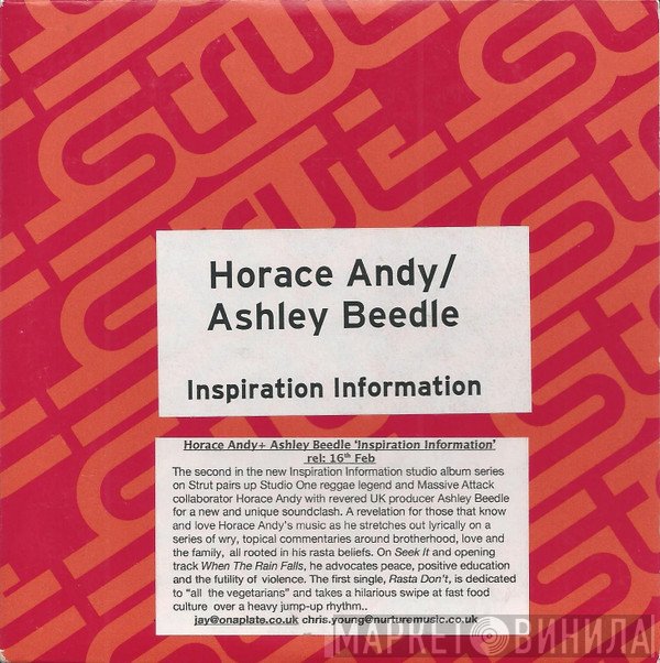 Horace Andy / Ashley Beedle  - Inspiration Information