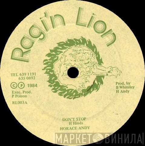 Horace Andy, Ricky Grant - Don't Stop / The Girl Is Mine