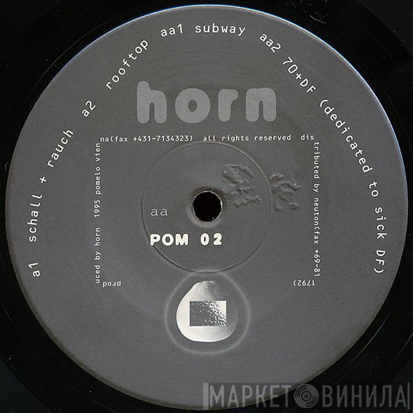 Horn - Schall + Rauch