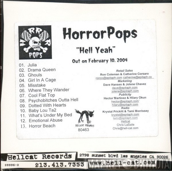 HorrorPops  - Hell Yeah!