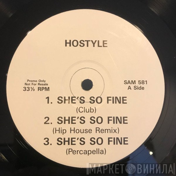 Hostyle  - She's So Fine / Keep On Movin'