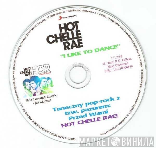 Hot Chelle Rae  - I Like To Dance