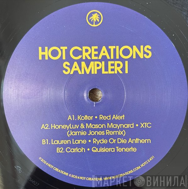  - Hot Creations Sampler 1