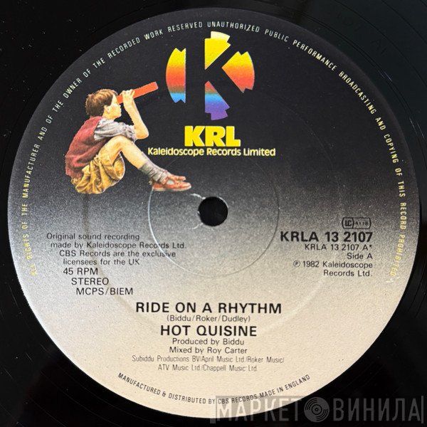 Hot Cuisine - Ride On A Rhythm