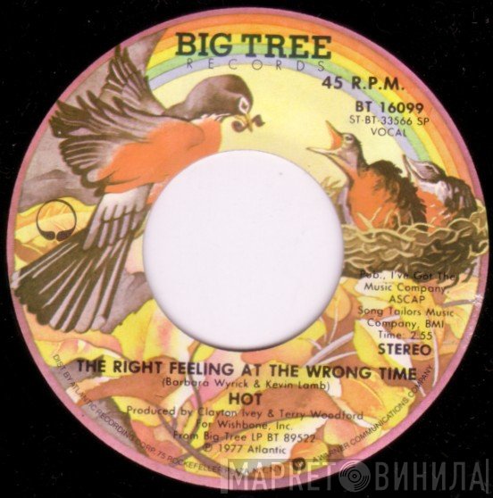 Hot - The Right Feeling At The Wrong Time