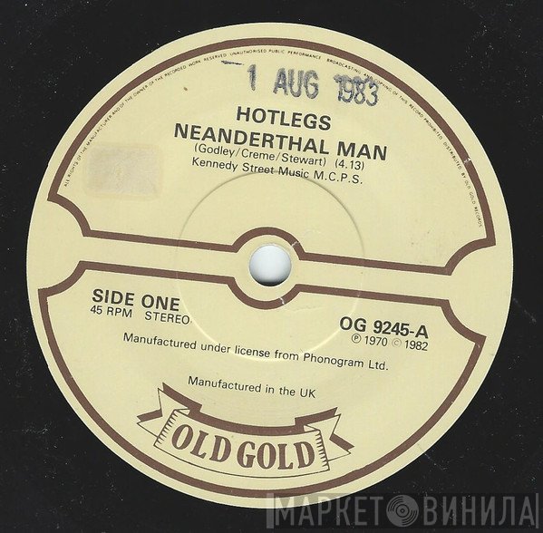 Hotlegs, Herd - Neanderthal Man / I Don't Want Our Lovin' To Die
