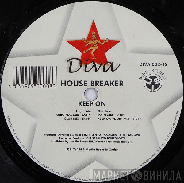 House Breaker - Keep On