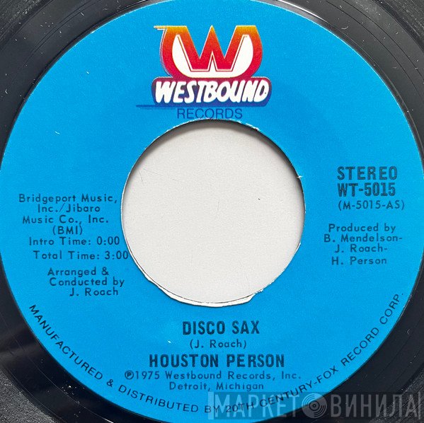 Houston Person - Disco Sax / For The Love Of You