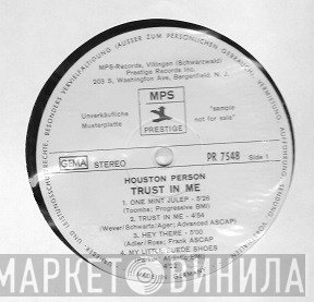Houston Person  - Trust In Me