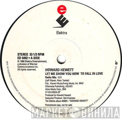 Howard Hewett - Let Me Show You How To Fall In Love
