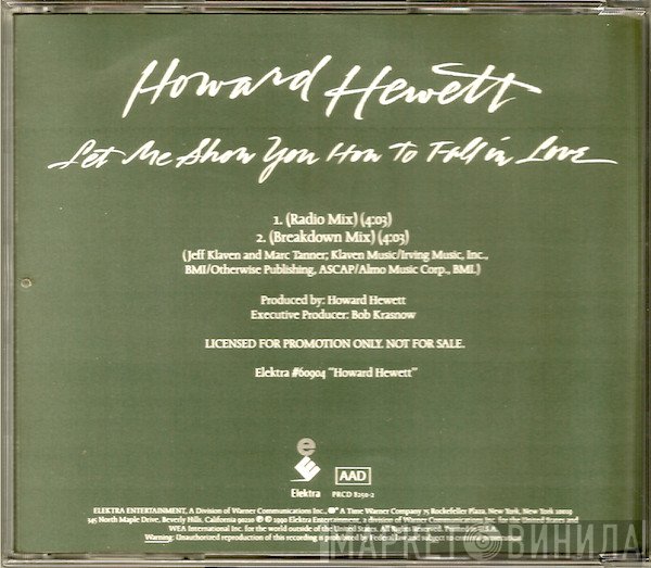 Howard Hewett  - Let Me Show You How To Fall In Love