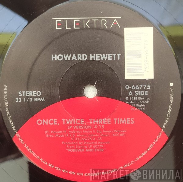 Howard Hewett - Once, Twice, Three Times